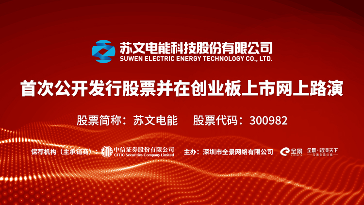 苏文电能300982